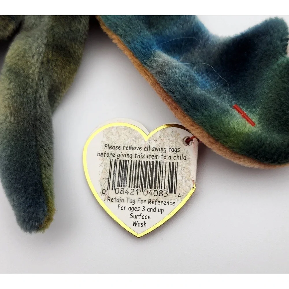 TY Beanie Baby - CLAUDE the Crab (7.5‎ inch)